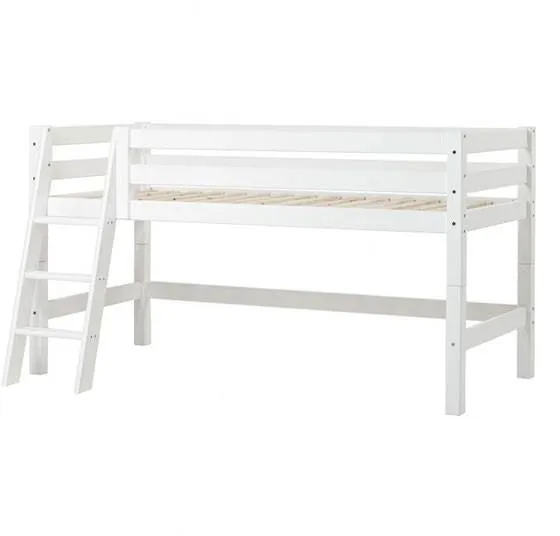 Lit mi-hauteur Hoppekids ECO Luxury avec échelle inclinée